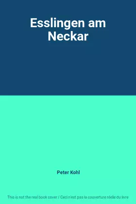 Couverture du produit · Esslingen am Neckar