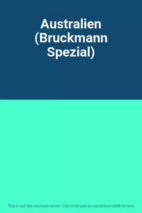 Couverture du produit · Australien (Bruckmann Spezial)
