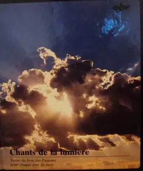 Couverture du produit · Chants de la lumière