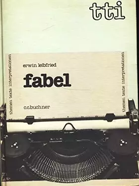 Couverture du produit · Fabel
