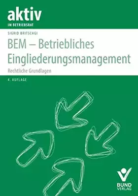 Couverture du produit · BEM - Betriebliches Eingliederungsmanagement