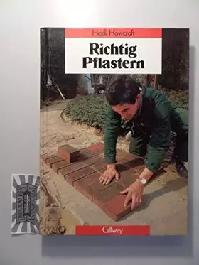 Couverture du produit · Richtig Pflastern