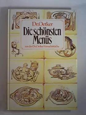 Couverture du produit · Die schönsten Menüs