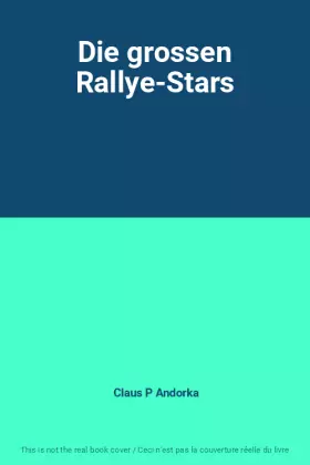 Couverture du produit · Die grossen Rallye-Stars