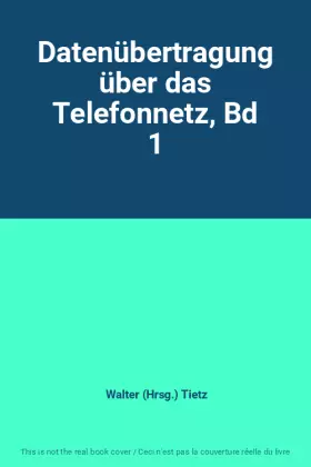 Couverture du produit · Datenübertragung über das Telefonnetz, Bd 1