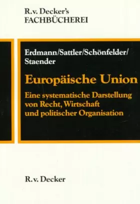Couverture du produit · Europäische Union