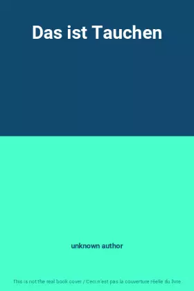 Couverture du produit · Das ist Tauchen