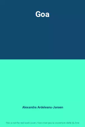 Couverture du produit · Goa