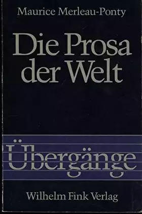 Couverture du produit · Übergänge: Die Prosa der Welt