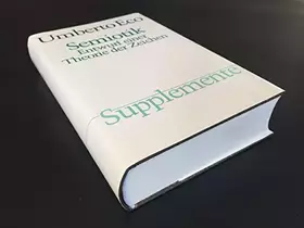 Couverture du produit · Semiotik. Entwurf einer Theorie der Zeichen (Supplemente)