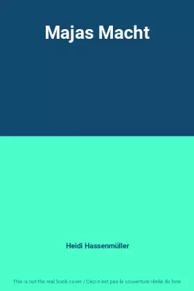 Couverture du produit · Majas Macht