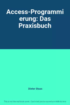 Couverture du produit · Access-Programmierung: Das Praxisbuch
