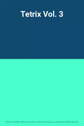 Couverture du produit · Tetrix Vol. 3