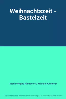 Couverture du produit · Weihnachtszeit - Bastelzeit