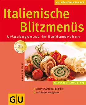 Couverture du produit · Italienische Blitzmenüs