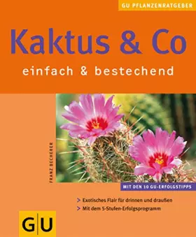 Couverture du produit · Kaktus & Co. : einfach & bestechend