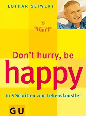 Couverture du produit · Don't hurry, be happy!