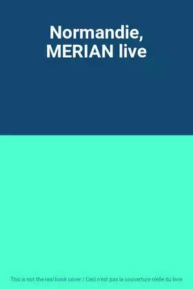 Couverture du produit · Normandie, MERIAN live