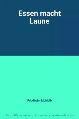 Couverture du produit · Essen macht Laune