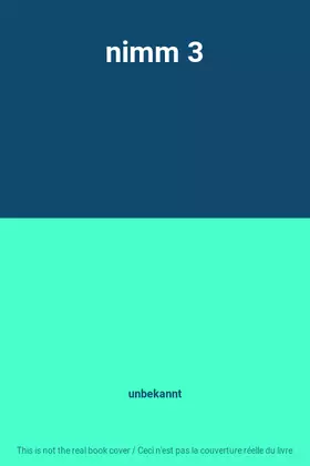 Couverture du produit · nimm 3