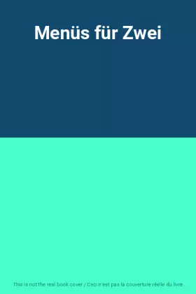 Couverture du produit · Menüs für Zwei