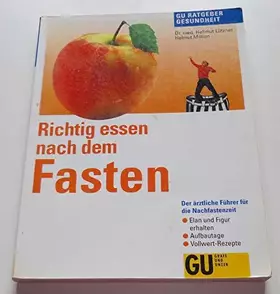 Couverture du produit · Richtig essen nach dem Fasten