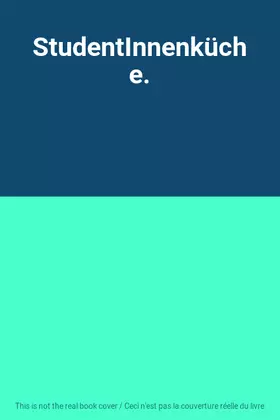Couverture du produit · StudentInnenküche.