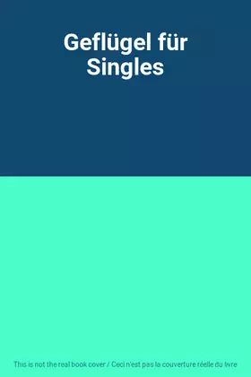 Couverture du produit · Geflügel für Singles