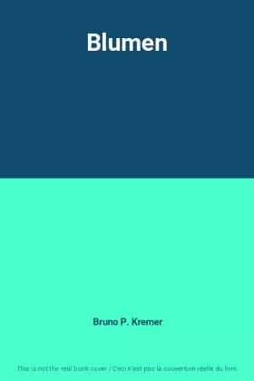 Couverture du produit · Blumen