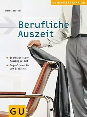 Couverture du produit · Berufliche Auszeit
