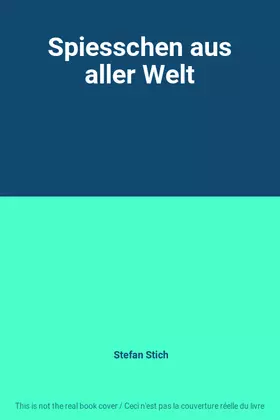 Couverture du produit · Spiesschen aus aller Welt