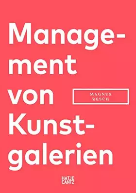 Couverture du produit · Management von Kunstgalerien
