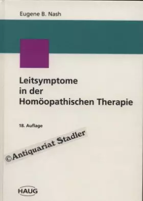 Couverture du produit · Leitsymptome in der Homöopathischen Therapie