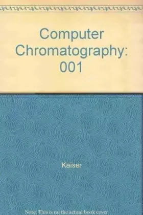 Couverture du produit · Computer Chromatography