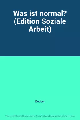 Couverture du produit · Was ist normal? (Edition Soziale Arbeit)
