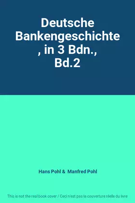 Couverture du produit · Deutsche Bankengeschichte, in 3 Bdn., Bd.2
