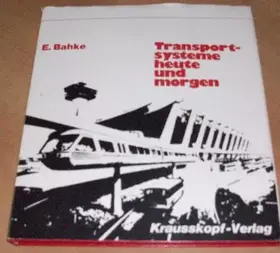 Couverture du produit · Transportsysteme heute und morgen
