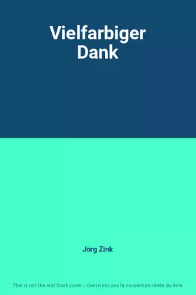 Couverture du produit · Vielfarbiger Dank