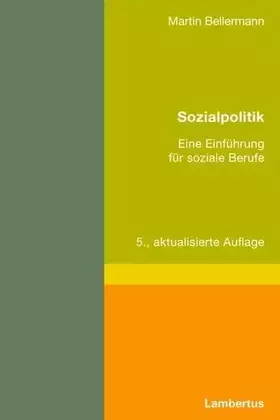 Couverture du produit · Sozialpolitik: Eine Einführung für soziale Berufe