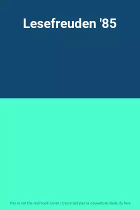 Couverture du produit · Lesefreuden '85