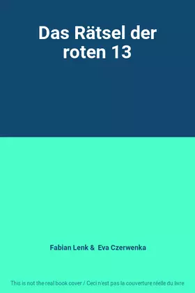 Couverture du produit · Das Rätsel der roten 13