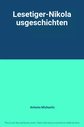 Couverture du produit · Lesetiger-Nikolausgeschichten