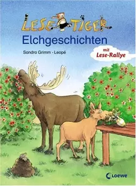 Couverture du produit · Lesetiger-Elchgeschichten: Mit Lese-Rallye