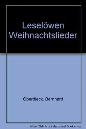 Couverture du produit · Leselöwen Weihnachtslieder
