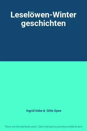 Couverture du produit · Leselöwen-Wintergeschichten
