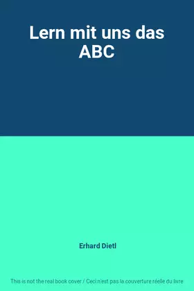 Couverture du produit · Lern mit uns das ABC
