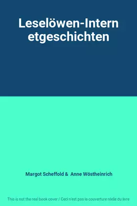 Couverture du produit · Leselöwen-Internetgeschichten