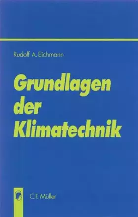 Couverture du produit · Grundlagen der Klimatechnik