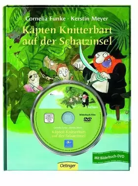 Couverture du produit · Käpten Knitterbart auf der Schatzinsel: mit Bilderbuch-DVD