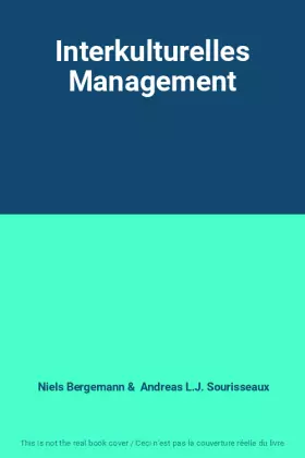 Couverture du produit · Interkulturelles Management